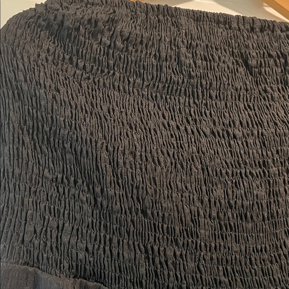 SHEIN Curvy Black Sleeveless Baggy Leg Jumper NWT - Picture 5 of 7